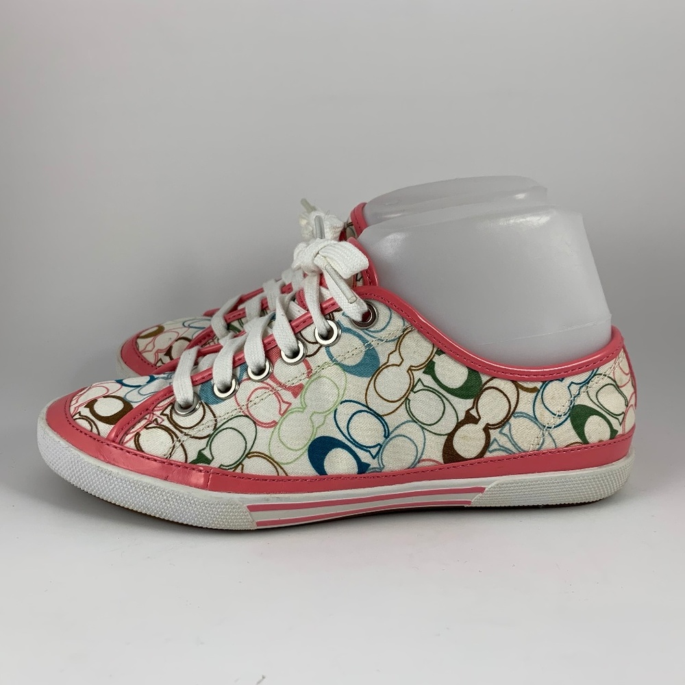 Coach ETTA Multicolor Tennis Shoes Sneakers Size 7